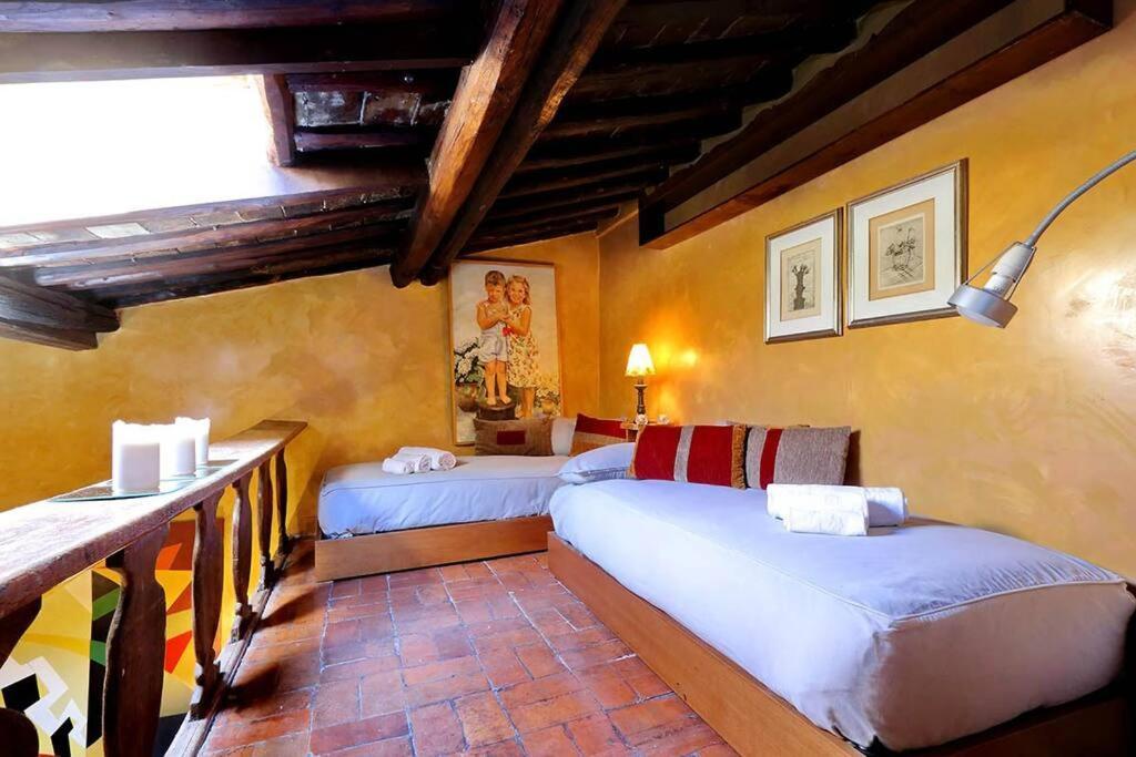 Spectacular Luxury Flat In Trastevere Rome Bagian luar foto