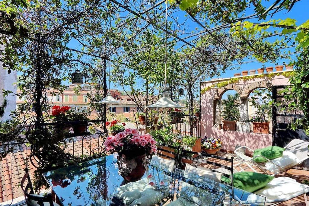 Spectacular Luxury Flat In Trastevere Rome Bagian luar foto