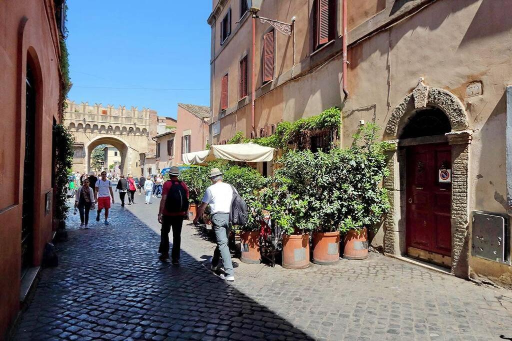 Spectacular Luxury Flat In Trastevere Rome Bagian luar foto
