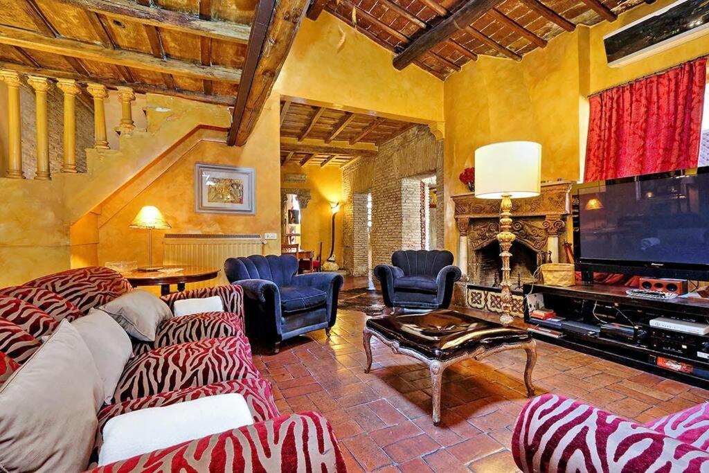 Spectacular Luxury Flat In Trastevere Rome Bagian luar foto