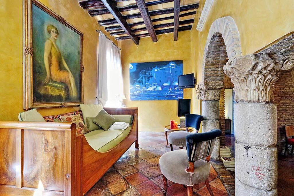 Spectacular Luxury Flat In Trastevere Rome Bagian luar foto