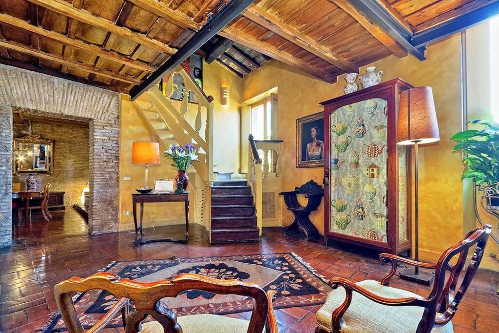 Spectacular Luxury Flat In Trastevere Rome Bagian luar foto