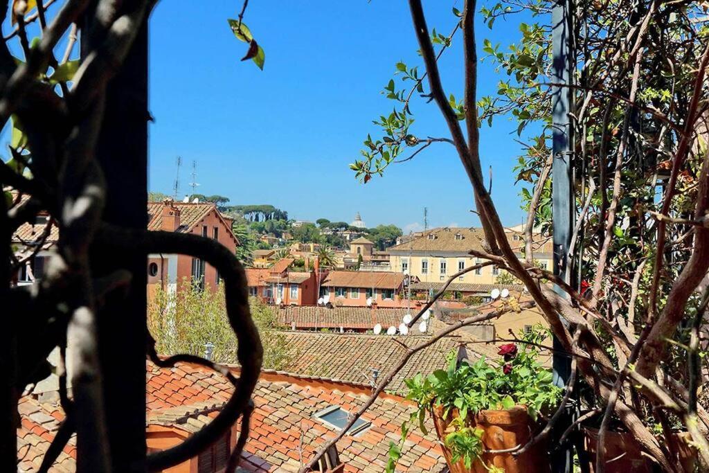 Spectacular Luxury Flat In Trastevere Rome Bagian luar foto